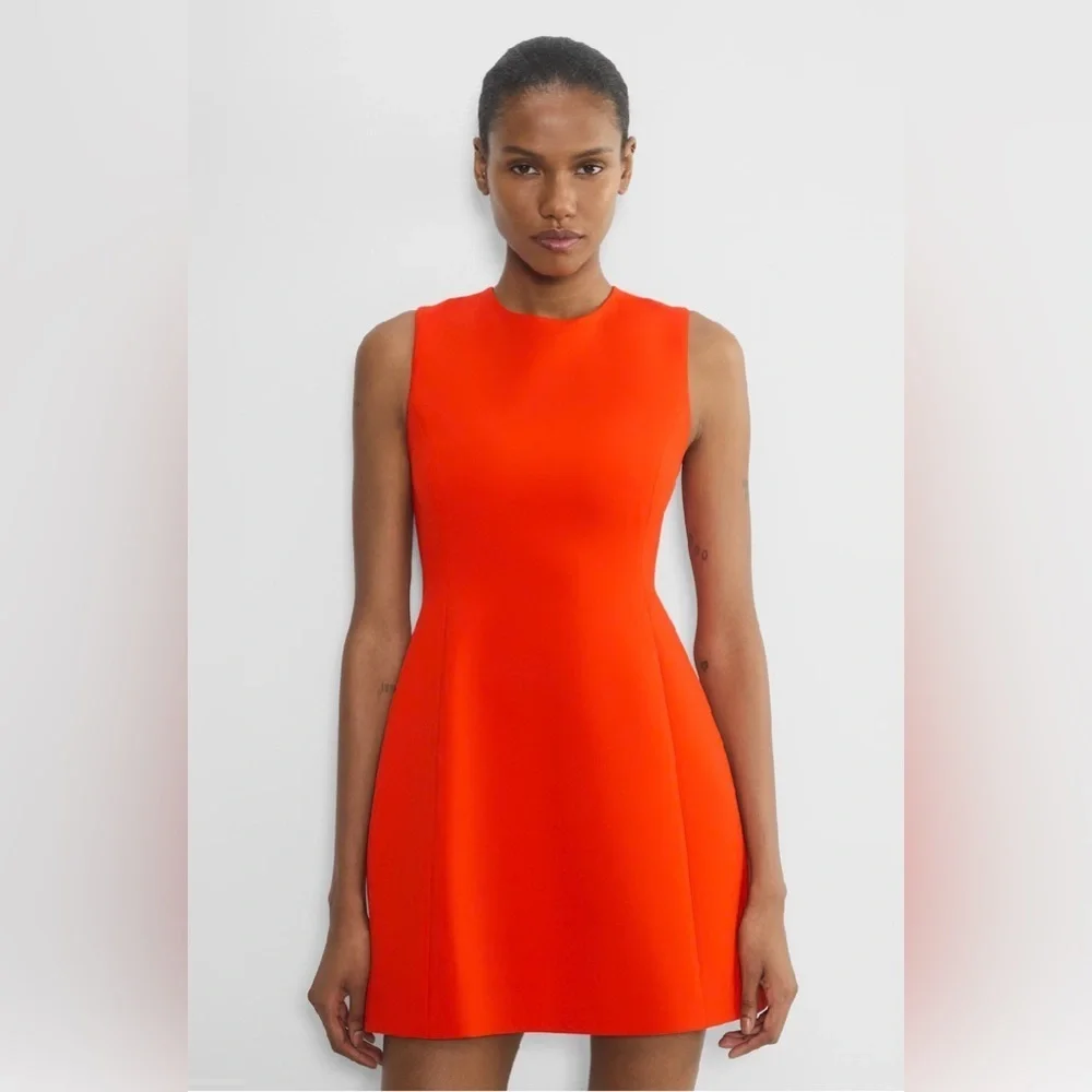 NWT *PINK* Babaton Opportunity Hourglass Mini Dress Red Willow Aritzia size 0 - Picture 7 of 12